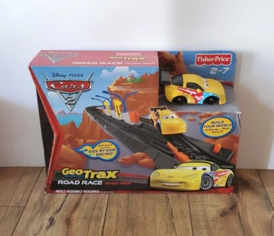 Fisher Price GeoTrax Disney Pixar Cars 2 Dirt Race Track Geo Trax Road Race - Image 1 of 4