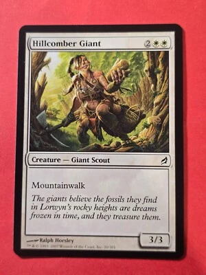 2007 Magic The Gathering Lorwyn #20 Hillcomber Giant, C, NF, cd1 - Image 1 of 3