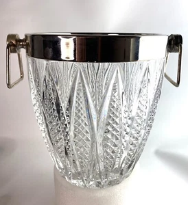 Französischer Kristall Eiskübel Vintage - Bild 1 von 7