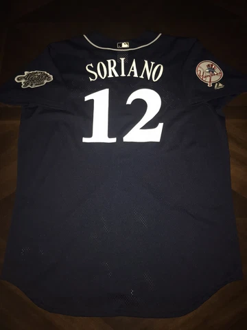 2002 Alfonso Soriano NY Yankees All Star Game Authentic Majestic Jersey 2XL ASG Cover