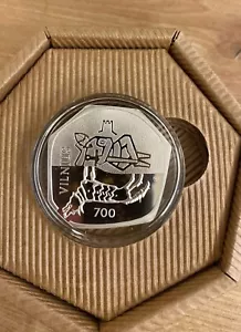 Moneda de 10 € Lituania 2023 ----- Vilna - 700 ----- - Imagen 1 de 4
