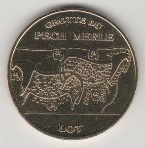 A 2015 TOKEN MEDAILLE MONNAIE DE PARIS -- 46 330 N°1 GROTTE DU PECH MERLE / LOT - Picture 1 of 2