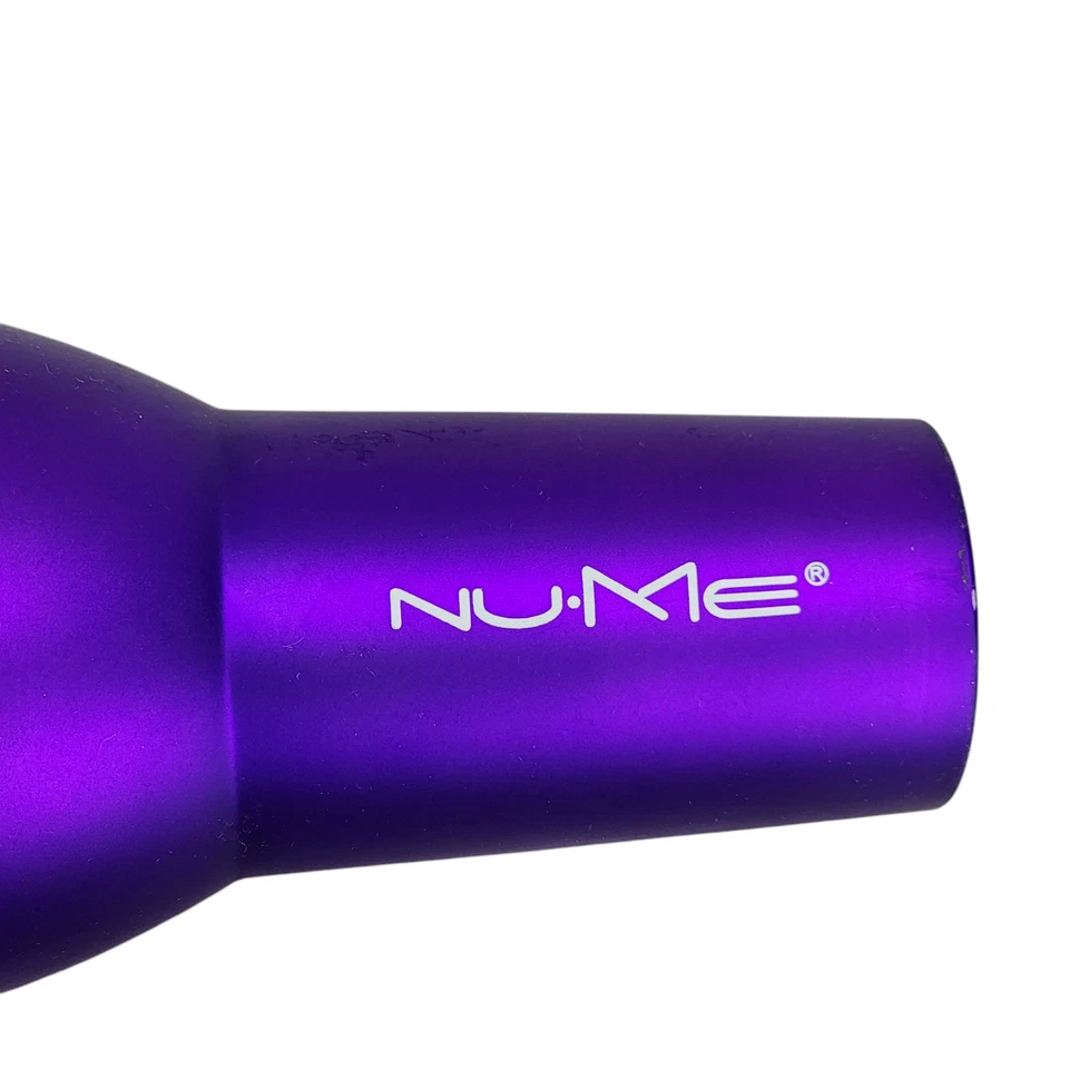 Conjunto de modelagem elétrica Nume HB2810 no secador de cabelo roxo azul iridescente FUNCIONA - Imagem 1 de 4