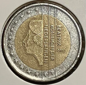 2 Euro Coin 2001 from Netherlands - - Picture 1 of 2