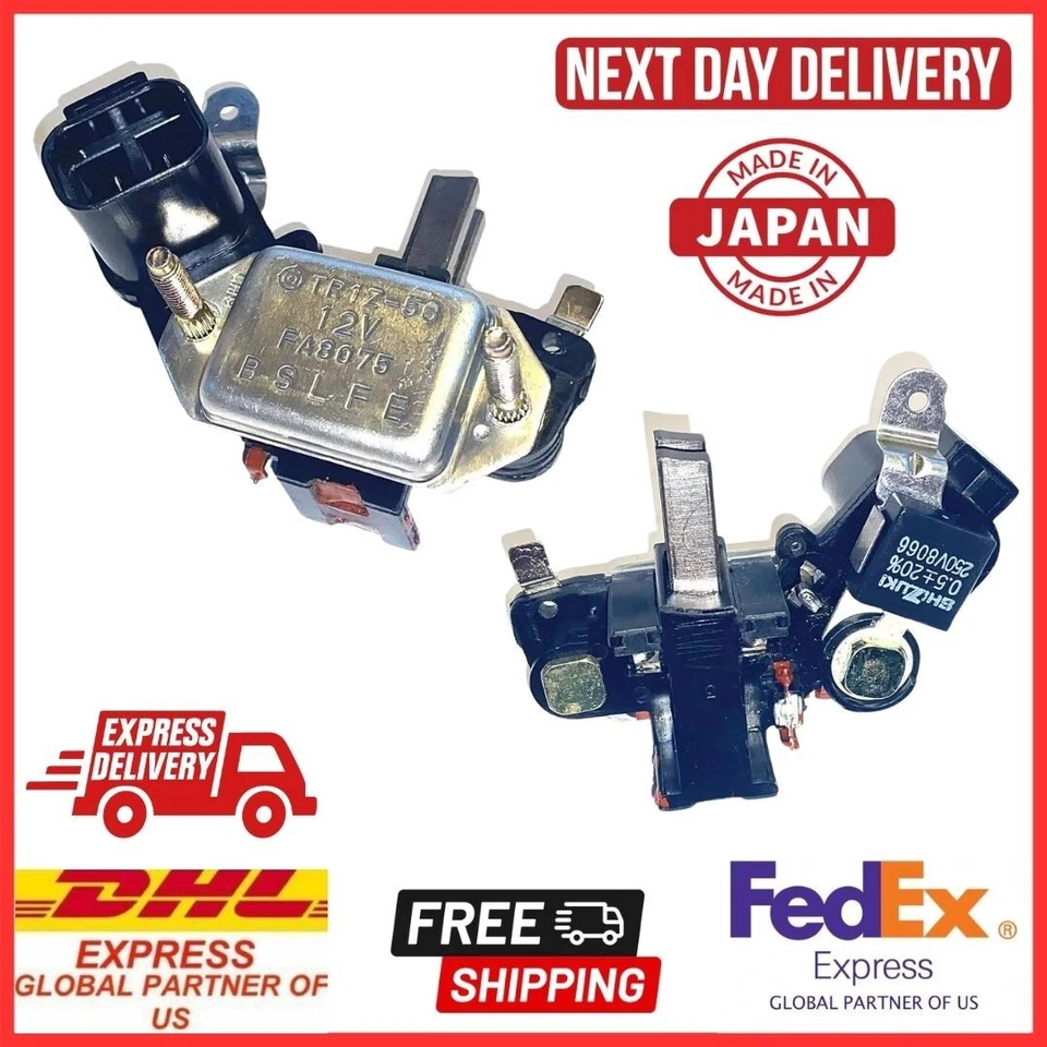 Regulador de voltaje Pathfinder 1987-1989 L160-93153 para camioneta Nissan D21 Foto 1 de 4