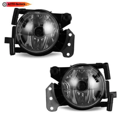 2x Grey Fog Light Front Bumper For BMW 3-Series E90 E91 E92 E93 2006-2011 M3 Foto 1 de 4