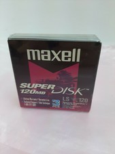 SUPER DISK MAXELL LS 120MB 3 Pack