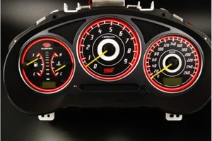 for Subaru Impreza 2000-2007 design 2 glow gauges dials plasma dials kit tacho - Picture 1 of 4