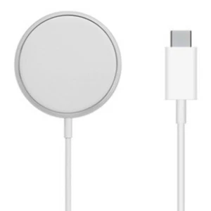 15W Magnetic Wireless Charger Fast Charging White For iPhone 12/ 12Pro iPhone 13 - Picture 1 of 4