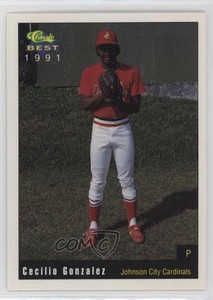 1991 Classic Best Johnson City Cardinals Cecilio Gonzalez #26