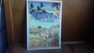 PUB. Juan les pins Antibes.hôtel de l'ordre.(G.Fraipont-Circa 1890)(S48-20) - Picture 1 of 2