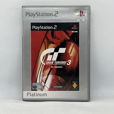 Gran Turismo 3 A-Spec PS2 PAL 2001 Racing PS2 Sony PlayStation Video Game PAL - Image 1 of 4