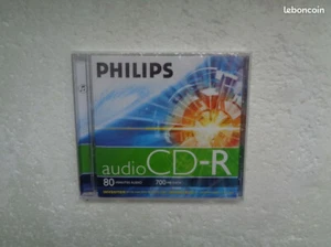 CD-R Audio Vierge PHILIPS 80 Music - CD R 80min Neuf - Afbeelding 1 van 3