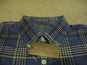 Daniel Cremieux Signature Collection Long Sleeve Button Down Shirt XL Blue - Picture 1 of 2