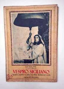 Locandina "Vespro Siciliano" 1949 + "Vendetta sul Ring" - Picture 1 of 7