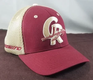 Calaveras Reds Coach Hat / JR. Reds Coach / Patch, Stitching, Nice /Maroon,White - Picture 1 of 6
