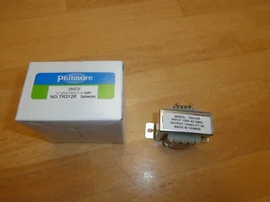 TR212R PHILMORE POWER TRANSFORMER 120VAC TO 12VAC CT 6V-0-6V 2AMP,NEW - Picture 1 of 5