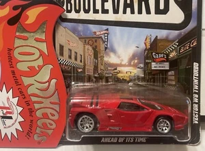 Hot Wheels Boulevard Vector W8 Twin Turbo “Ahead of its Time” 🔥 RARE 🔥 Hot - Picture 1 of 3