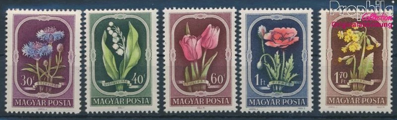 Stamps Hungary 1951 Mi 1208-1212 (complete issue) unmounted mint / nev (10510412 - Image 1 of 1