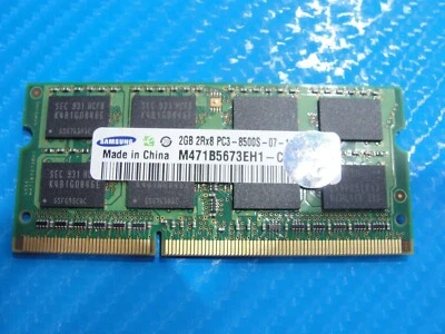 Apple A1297 Samsung 2Gb 2Rx8 Memory Ram Laptop pc3-8500s m471b5673eh1-cf8 - Image 1 of 2