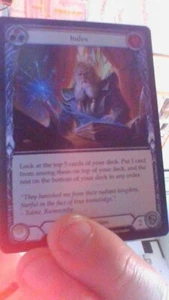 Flesh and Blood TCG : Arcane Rising : Index RED Common FOIL - Bild 1 von 1