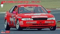 HASEGAWA 1/24  TOM S TOYOTA COROLLA LEVIN AE101 1993 JTC - Immagine 1 di 2