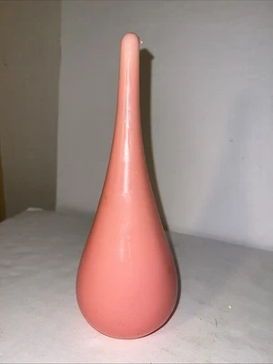 "Vela rosa lágrima MCM vintage 9,5""" Foto 1 de 2