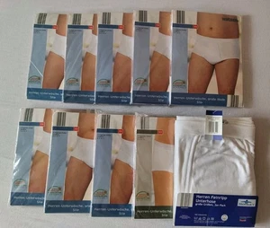 11x Hombre Ropa Interior Slip T. 11 Algodón Acanalado Fino Watsons Lote - Imagen 1 de 10