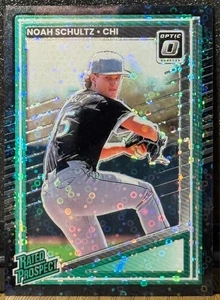2025 Panini Donruss Baseball - Noah Schultz - Rated Prospect - Circles #200 - Bild 1 von 2