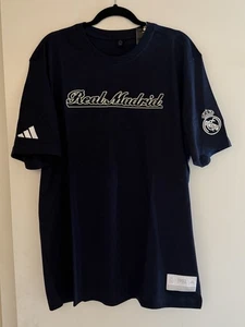Real Madrid Adidas US Pack 2026 CWC Cotton T-Shirt Tee Soccer Football NWT 2XL - Picture 1 of 9