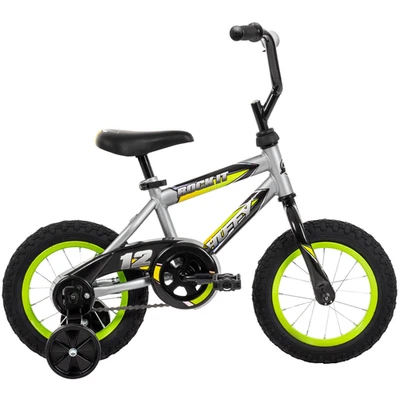 Huffy 12" Rock It Kids' Bike, Fits Riders 37" - 42", Gray, Child, Boys - Image 1 of 4