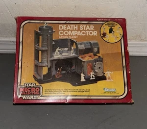 1982 Vintage Star Wars Micro Collection Death Star Compactor With Box and Manual - Picture 1 of 12