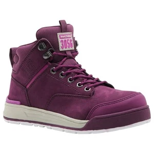 Hard Yakka 3056 Womens Safety Lace Steel Cap Caps Shiraz Boot Shoes - Picture 1 of 5