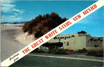 Vintage White Sands National Monument New Mexico Postcard #110 - Image 1 of 2