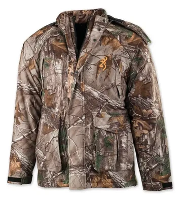 Browning Wasatch Insulated Rain Parka Jacket MENS 2XL NEW w/tags removable hood - Image 1 of 4