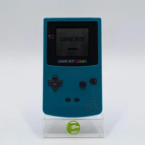 Nintendo Game Boy Color Portátil CGB-001 Verde azulado - Sin audio del altavoz, AUX Funciona - Imagen 1 de 7