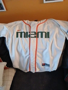 Camiseta de béisbol Miami Hurricane. Lg, Nike - Imagen 1 de 7