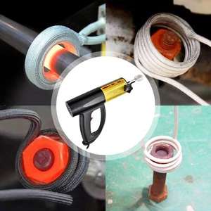 1500W Automotive Flameless Heating w/ Coils Magnetic Induction Heater Handheld - Foto 1 di 10