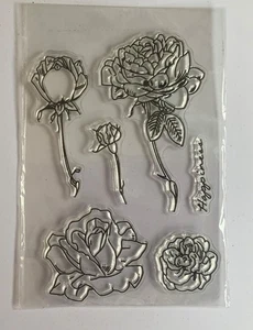 Clear Cling Stamps Cardmaking Various Sizes - Picture 1 of 53