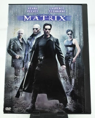 The Matrix (DVD, 1999) Keanu Reeves & Laurence Fishburne with Original Case Foto 1 de 3