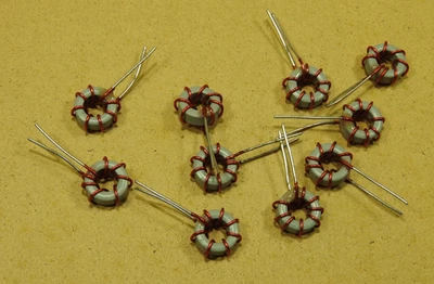 Inductores de núcleo toroide 78 piezas - Nuevos Foto 1 de 4