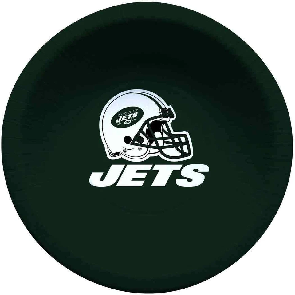 New York Jets NFL Pro Football Sports Banquet Party 20 oz. Paper Bowls - Image 1 of 1