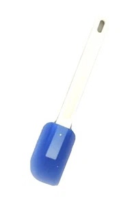 Raspador de espátula de silicona azul Thermohauser mango de alto calor 9-3/4 en 25 cm - Imagen 1 de 2
