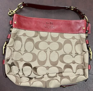 Coach Denim Zoe Signature Monogram Tasche #E0871-12666 - gebraucht - Bild 1 von 8