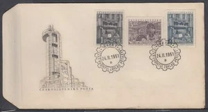 Tschechoslowakei Scott 442-4 FDC - Industrieausrüstung - Bild 1 von 1