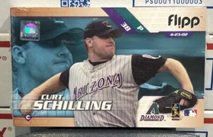 2002 FLIPP BOOK CURT SCHILLING & RANDY JOHNSON FACTORY SEALED, FREE SHIPPING - Picture 1 of 2