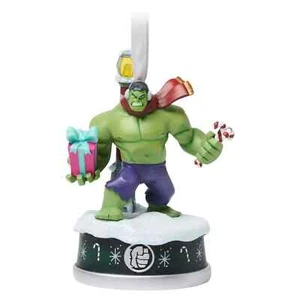 Disney 2024 Hulk Holiday Light-Up Living Magic Sketchbook Ornament NEW - Picture 1 of 1