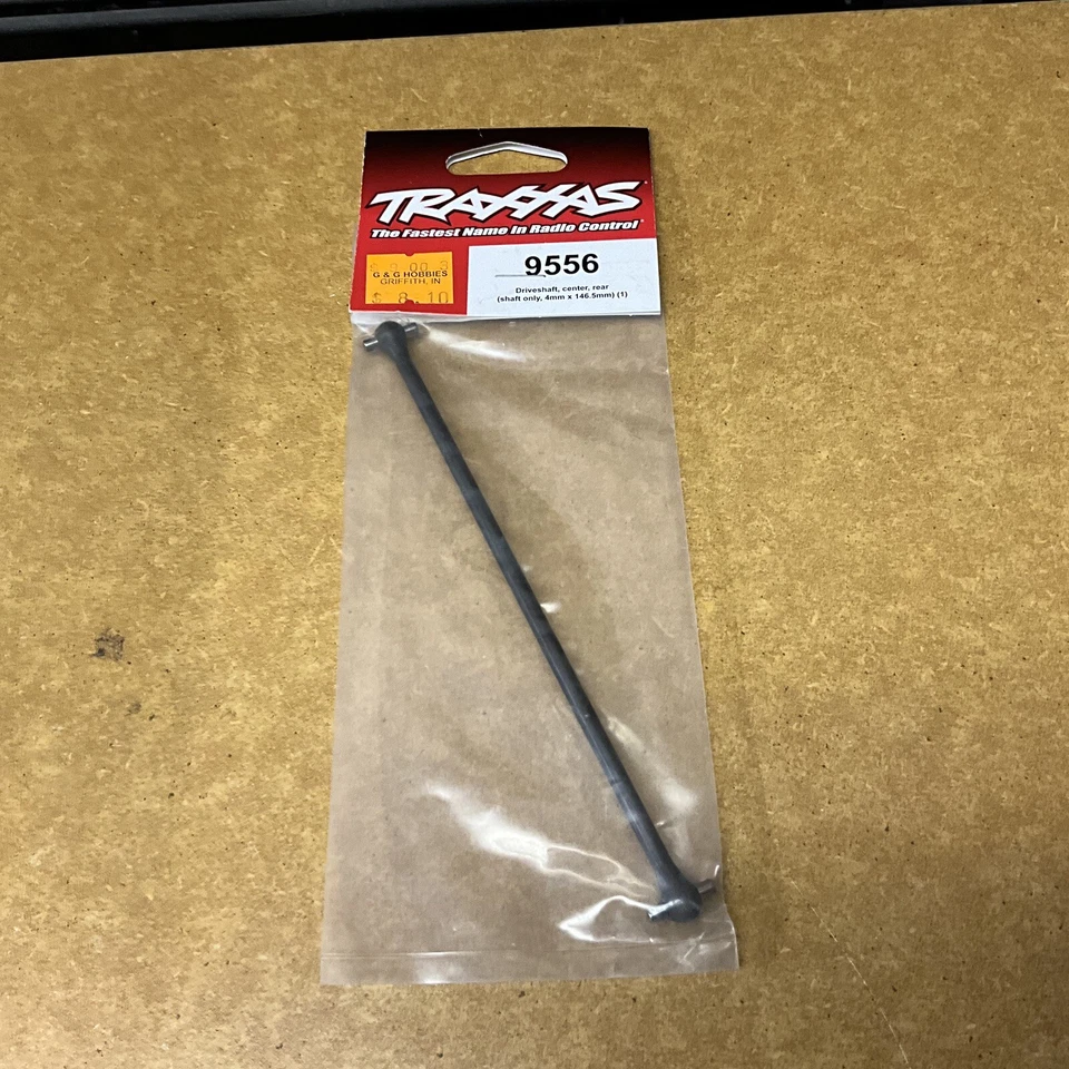 Traxxas Part #9556 Sledge Rear/Center Driveshaft(shaft only 4mm .5mm) (1)
