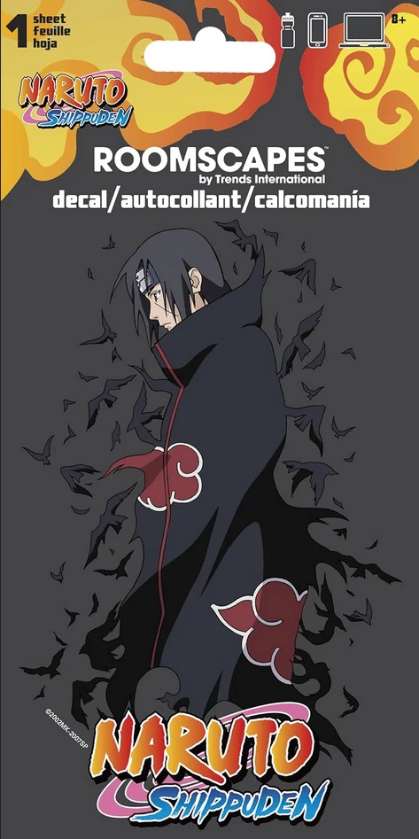 Naruto Shippuden Roomscapes Decal 1 Sheet DC7363