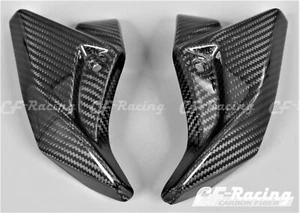 2006-2010 Suzuki GSR600 Headlight Side Covers - 100% Carbon Fiber - Picture 1 of 3